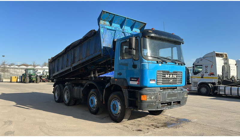MAN 35.364 (STEEL SUSP. / 6 CYLINDER / BIG AXLE / EURO 2 / MEILLER TIPPER) - Tipvogn lastbil: billede 2 MAN 35.364 (STEEL SUSP. / 6 CYLINDER / BIG AXLE / EURO 2 / MEILLER TIPPER) - Tipvogn lastbil: billede 2