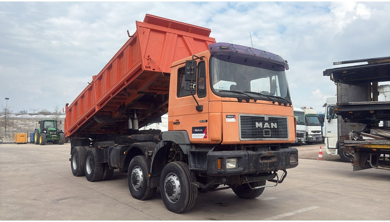 MAN 35.403 (8X6 / 3 PONTS / LAMES / GRAND PONT / 6 CYLINDER / STEEL SUSP.) - Tipvogn lastbil: billede 5 MAN 35.403 (8X6 / 3 PONTS / LAMES / GRAND PONT / 6 CYLINDER / STEEL SUSP.) - Tipvogn lastbil: billede 5