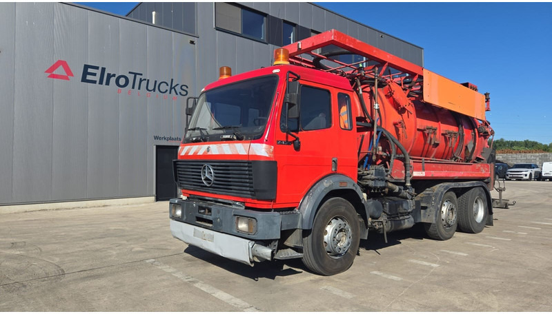 Mercedes-Benz SK 2435 (15.000 L / V8 AVEC 2X TURBO / BOITE MANUELLE / TRES BONNE ETAT / GRAND PONT) - Slamsugemaskine: billede 1 Mercedes-Benz SK 2435 (15.000 L / V8 AVEC 2X TURBO / BOITE MANUELLE / TRES BONNE ETAT / GRAND PONT) - Slamsugemaskine: billede 1
