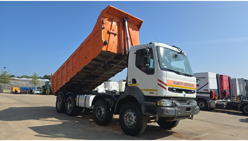 Renault Kerax 370 (PARFAIT ETAT / LAMES / GRAND PONT / BOITE MANUELLE / TRES BON !!) - Tipvogn lastbil: billede 3 Renault Kerax 370 (PARFAIT ETAT / LAMES / GRAND PONT / BOITE MANUELLE / TRES BON !!) - Tipvogn lastbil: billede 3