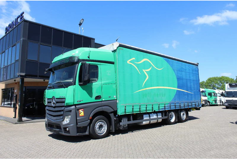 Mercedes-Benz Actros 1842 * EURO6 * 6X2 * - Lastbil med presenning: billede 1 Mercedes-Benz Actros 1842 * EURO6 * 6X2 * - Lastbil med presenning: billede 1