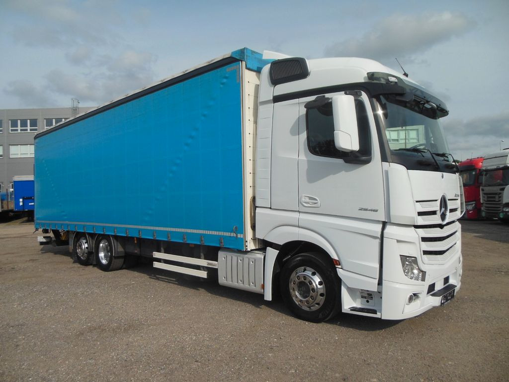 Mercedes-Benz ACTROS 2546, 24 PALETTEN, LBW, ALU FELGEN, TOP!! - Lastbil med presenning: billede 2 Mercedes-Benz ACTROS 2546, 24 PALETTEN, LBW, ALU FELGEN, TOP!! - Lastbil med presenning: billede 2