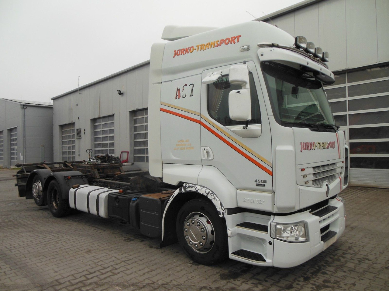 Renault PREMIUM DXI 450.25, 6X2, BDF, MANUELL!!! - Containerbil/ Veksellad lastbil: billede 2 Renault PREMIUM DXI 450.25, 6X2, BDF, MANUELL!!! - Containerbil/ Veksellad lastbil: billede 2