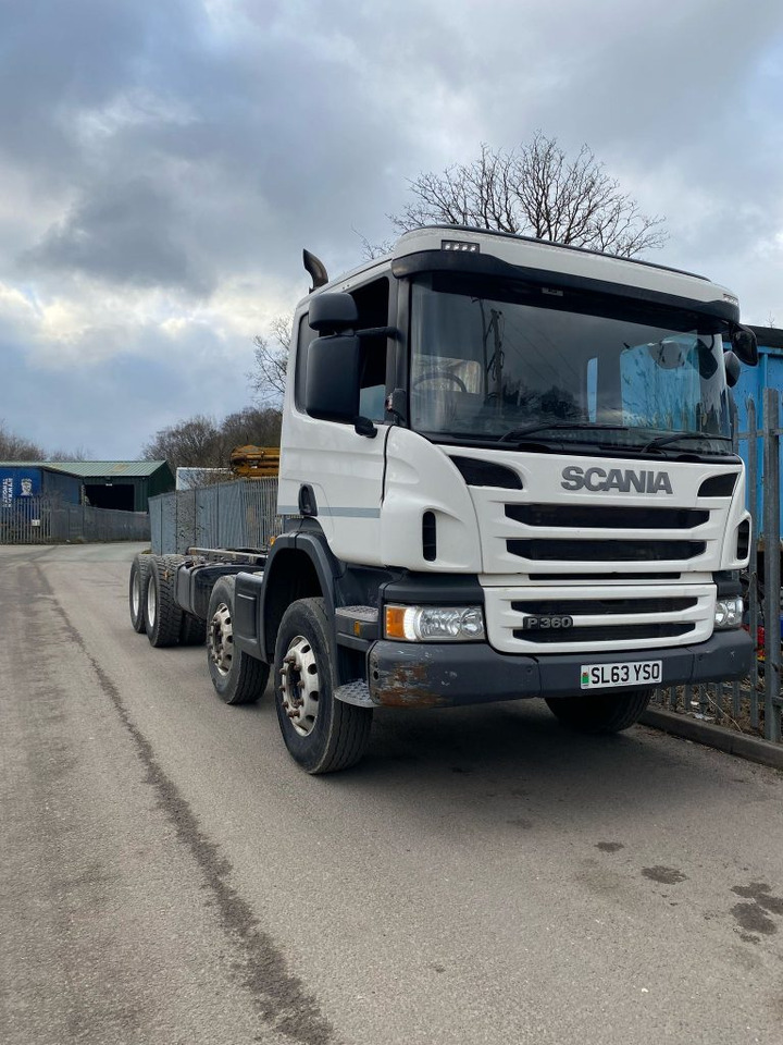 Scania P360 8x4 Chassis Cab - Lastbil chassis: billede 1 Scania P360 8x4 Chassis Cab - Lastbil chassis: billede 1