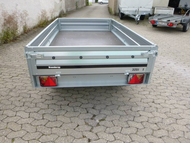 Brenderup 3251ST UB750, Stahl Hochlader, 2500x1420x350mm, 100 km/h - Biltrailer: billede 3 Brenderup 3251ST UB750, Stahl Hochlader, 2500x1420x350mm, 100 km/h - Biltrailer: billede 3