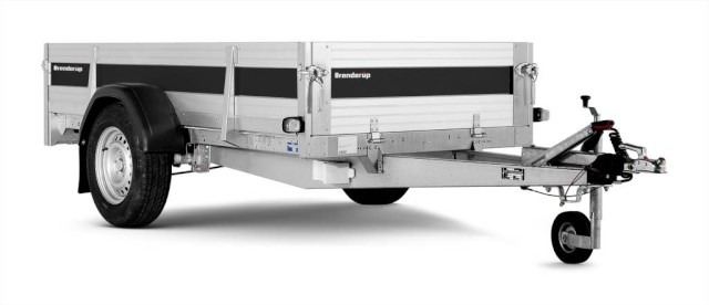 Brenderup Tieflader 2260AUB750 Alu, 0,75 to. 2580x1280x400mm - Biltrailer: billede 2 Brenderup Tieflader 2260AUB750 Alu, 0,75 to. 2580x1280x400mm - Biltrailer: billede 2