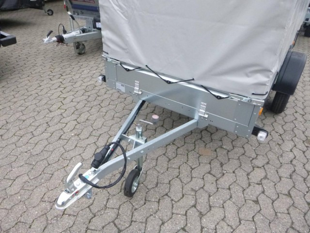 Brenderup Tieflader 2270SUB750 Stahl, 0,75 to. 2700x1300x270mm mit Hochplane 105 cm Lichte Höhe - Biltrailer: billede 2 Brenderup Tieflader 2270SUB750 Stahl, 0,75 to. 2700x1300x270mm mit Hochplane 105 cm Lichte Höhe - Biltrailer: billede 2