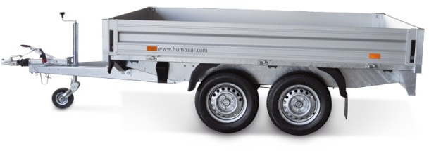 Humbaur HT 202616 Hochlader 2,0 to. 2650 x 1650 x 300 mm - Biltrailer: billede 4 Humbaur HT 202616 Hochlader 2,0 to. 2650 x 1650 x 300 mm - Biltrailer: billede 4
