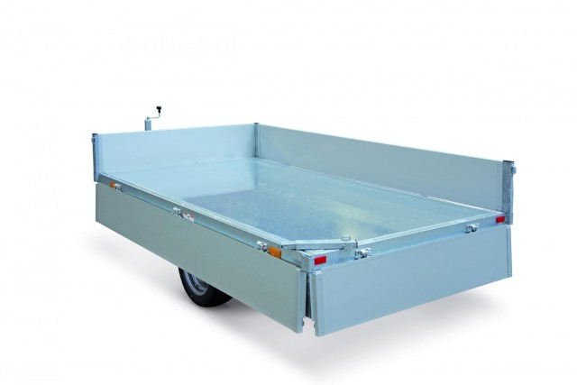Humbaur HUK 182715 Heckkipper 1,8 t. 2680 x 1500 x 300mm - Tipvogn påhængsvogn: billede 2 Humbaur HUK 182715 Heckkipper 1,8 t. 2680 x 1500 x 300mm - Tipvogn påhængsvogn: billede 2