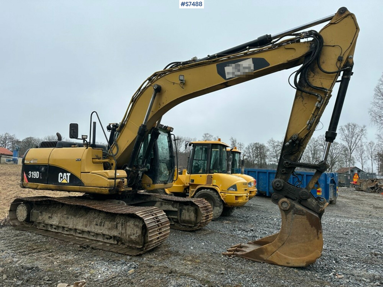 Excavator CAT 319D with rotor, digging system and gear - Bæltegravemaskine: billede 2 Excavator CAT 319D with rotor, digging system and gear - Bæltegravemaskine: billede 2