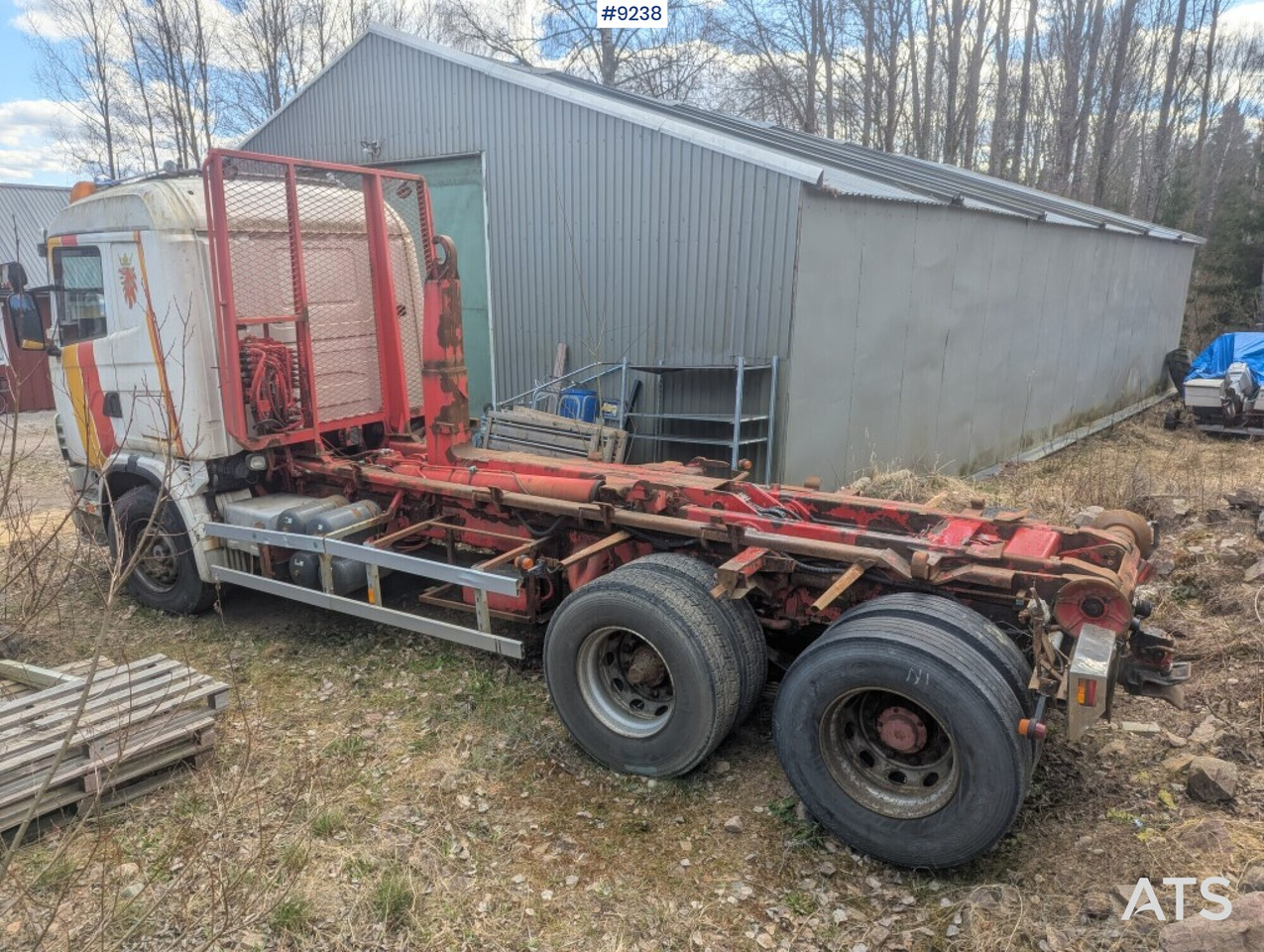 Hooklift Truck Scania R164 - Rep Object - Lastbil kroghejs: billede 3 Hooklift Truck Scania R164 - Rep Object - Lastbil kroghejs: billede 3