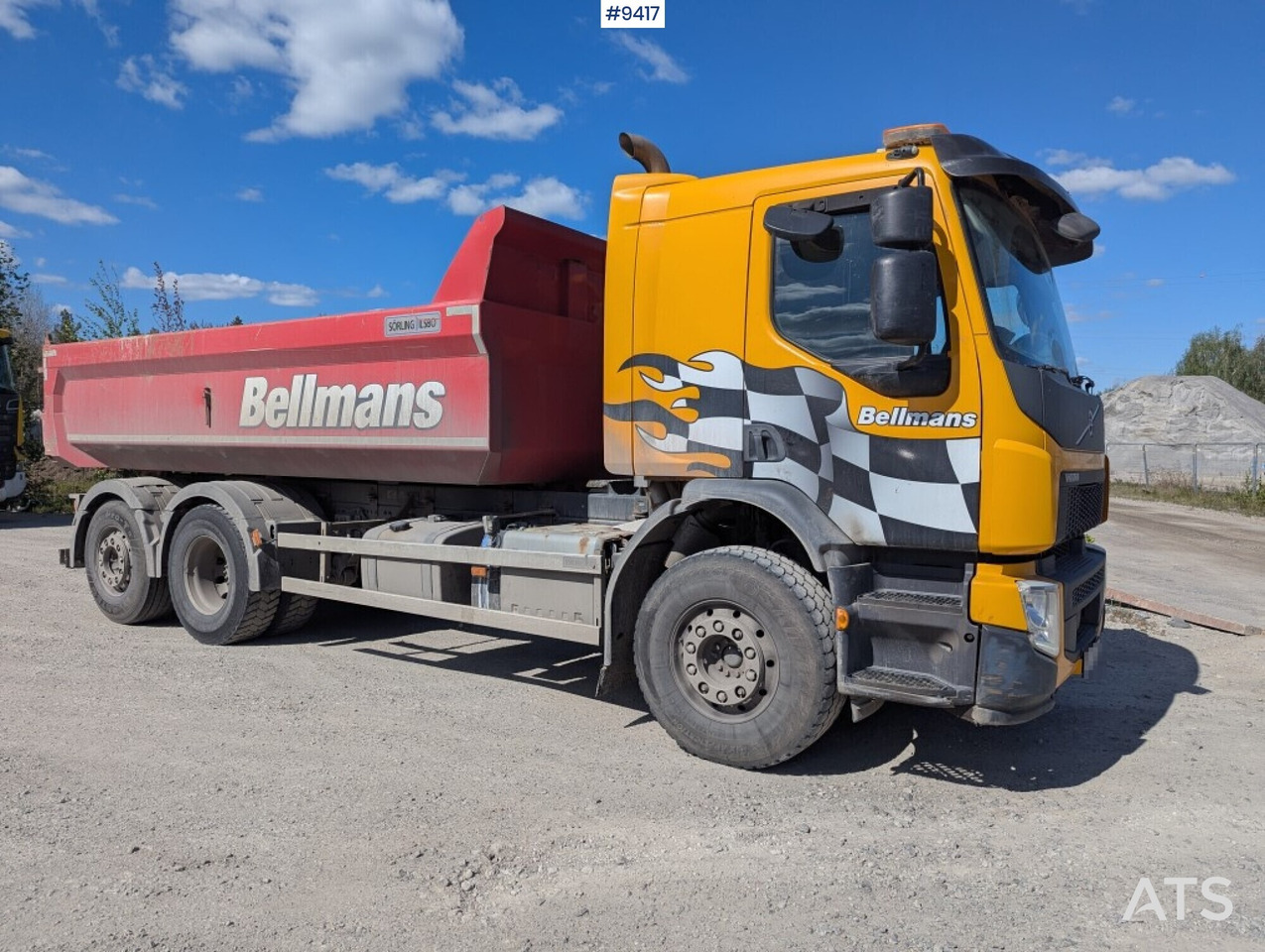 Tipper Truck Volvo FE 6X2 - Tipvogn lastbil: billede 2 Tipper Truck Volvo FE 6X2 - Tipvogn lastbil: billede 2