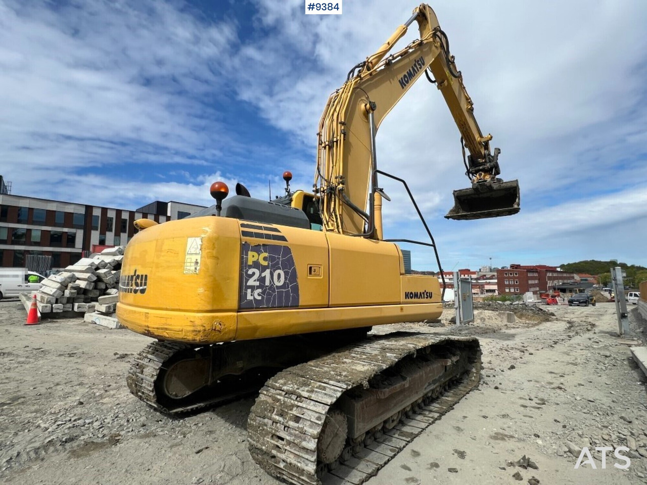Tracked excavator Komatsu PC210LC (VIDEO) - Bæltegravemaskine: billede 4 Tracked excavator Komatsu PC210LC (VIDEO) - Bæltegravemaskine: billede 4