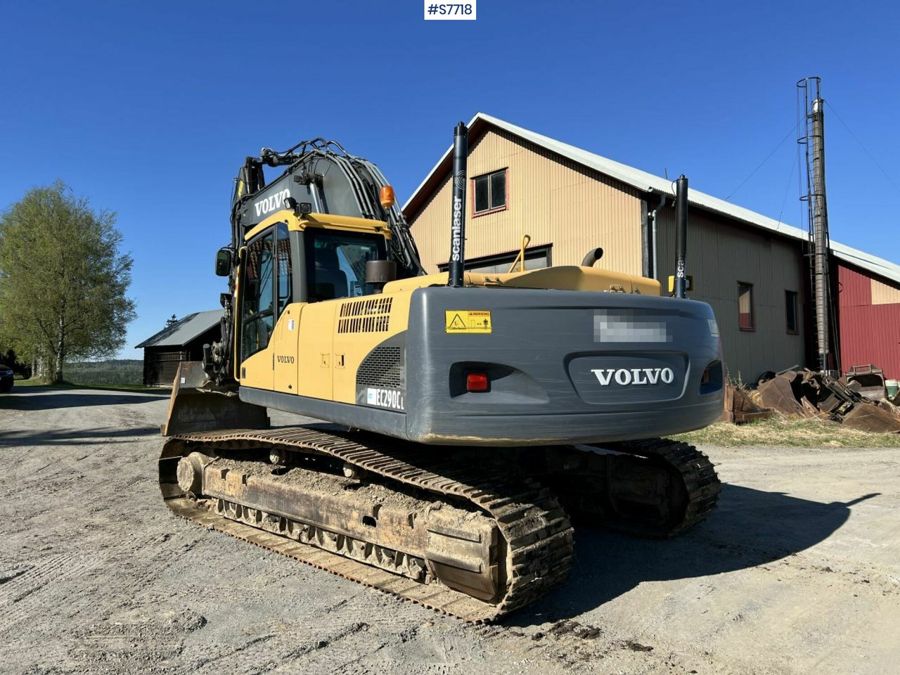 VOLVO EC 290 CL WITH DIGGING SYSTEM AND GEAR (SEE VIDEO) - Gravemaskine: billede 4 VOLVO EC 290 CL WITH DIGGING SYSTEM AND GEAR (SEE VIDEO) - Gravemaskine: billede 4