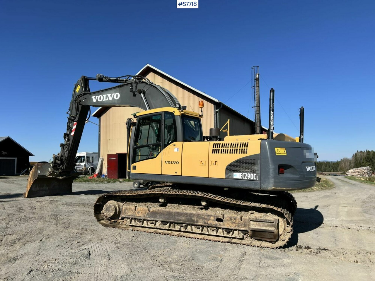 VOLVO EC 290 CL WITH DIGGING SYSTEM AND GEAR (SEE VIDEO) - Gravemaskine: billede 3 VOLVO EC 290 CL WITH DIGGING SYSTEM AND GEAR (SEE VIDEO) - Gravemaskine: billede 3