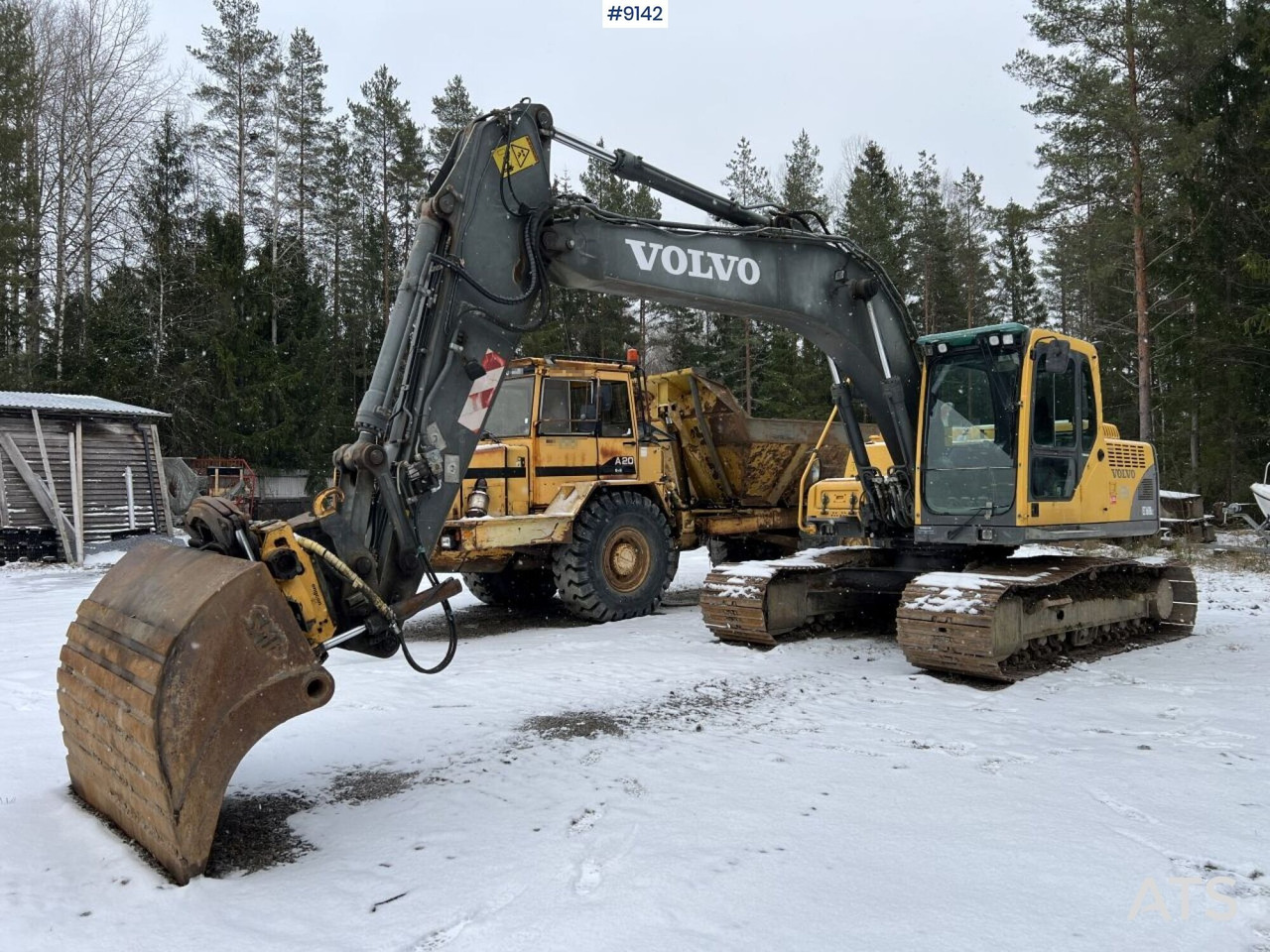 Volvo EC160BLC with rotor and bucket - Gravemaskine: billede 1 Volvo EC160BLC with rotor and bucket - Gravemaskine: billede 1
