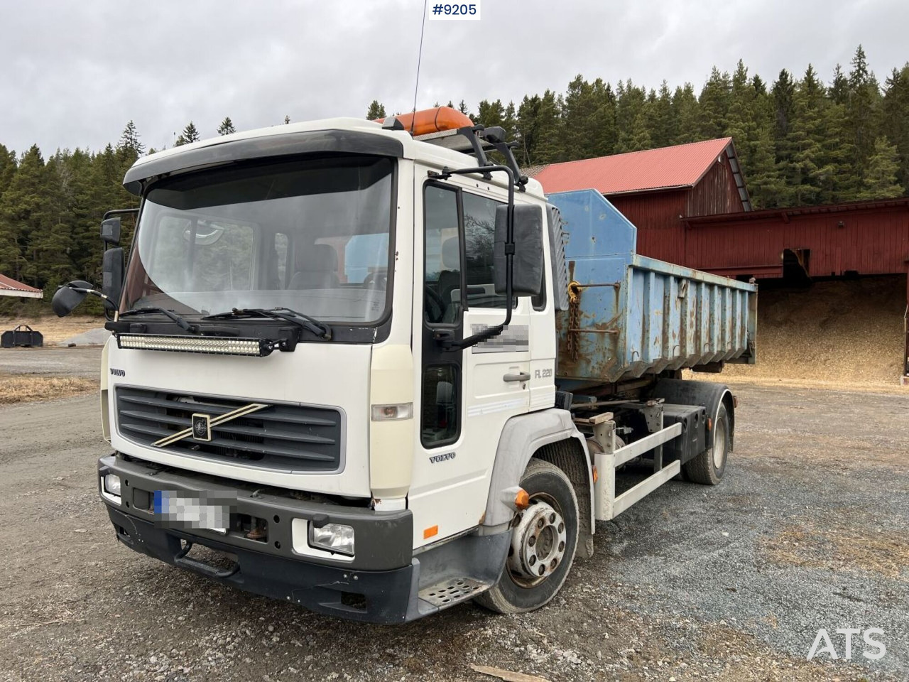 Volvo FL 6 4X2 Truncated hooklift with flatbed - Lastbil kroghejs: billede 2 Volvo FL 6 4X2 Truncated hooklift with flatbed - Lastbil kroghejs: billede 2