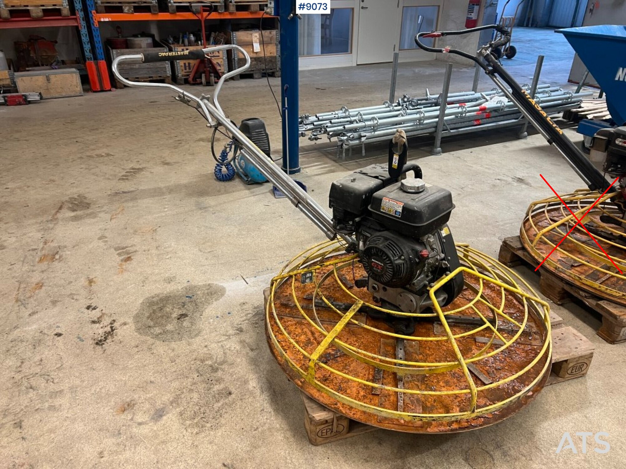 Walk-behind trowel PMT42 - Glittemaskine: billede 1 Walk-behind trowel PMT42 - Glittemaskine: billede 1