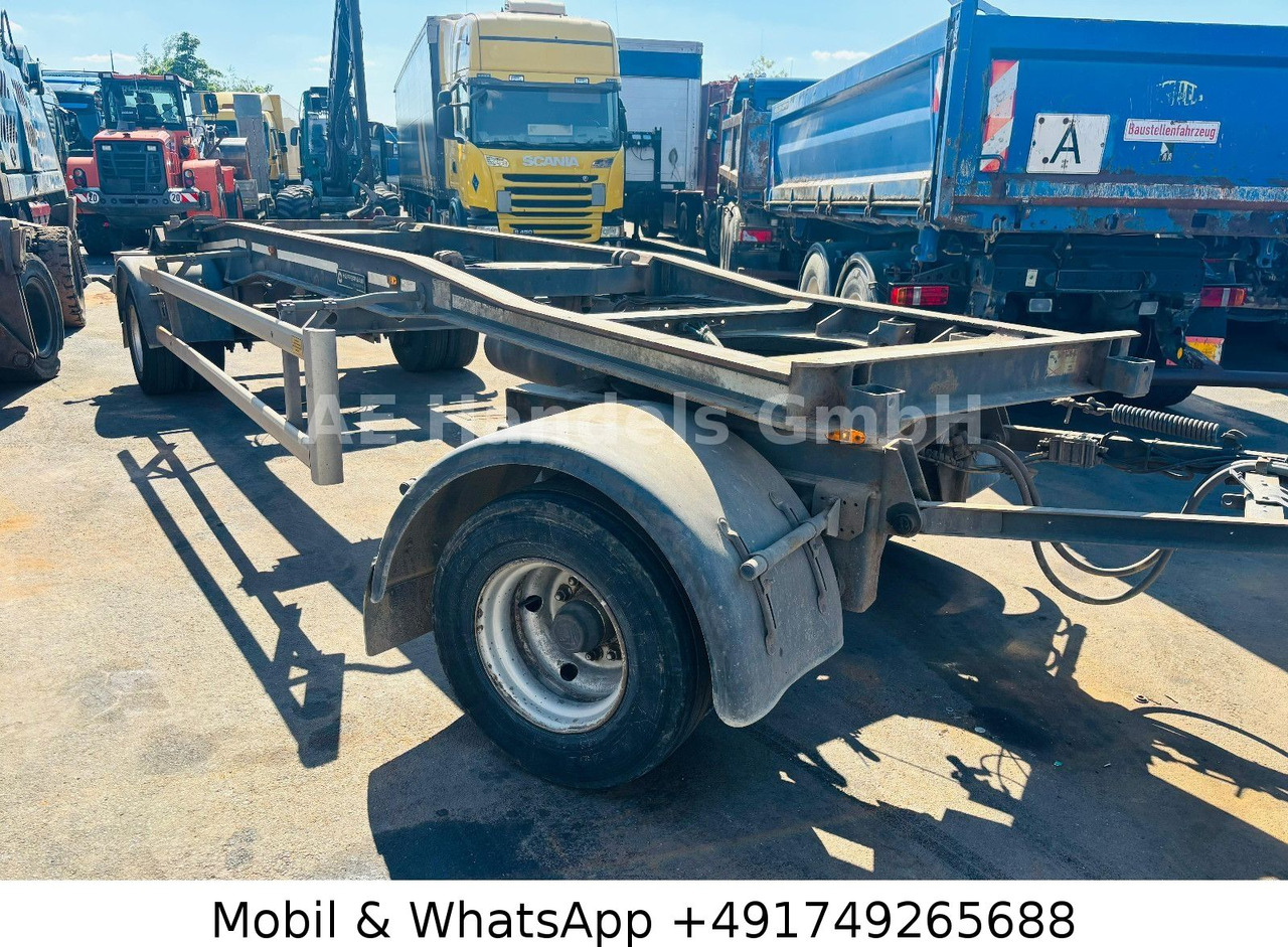 Hüffermann HSA Drehschemel Schlitten *BPW-ECO - Kroghejsvogn/ Skip loader anhænger: billede 1 Hüffermann HSA Drehschemel Schlitten *BPW-ECO - Kroghejsvogn/ Skip loader anhænger: billede 1