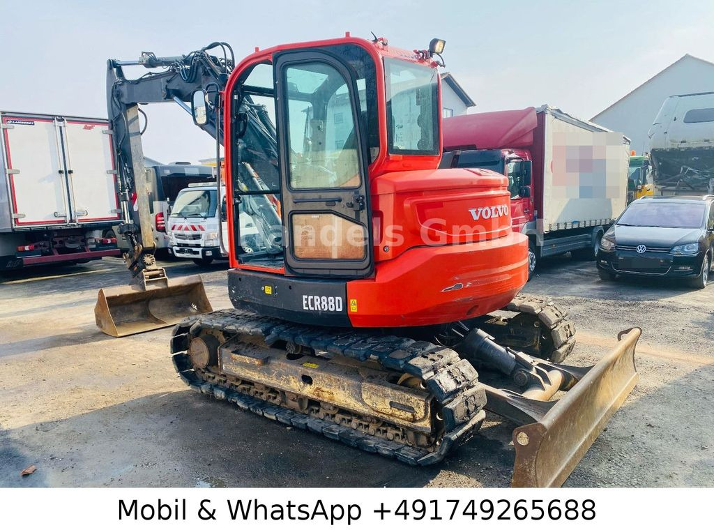 Leje en Volvo ECR88D *Vertsellausleger/Schwenk/Schnellwechsler  Volvo ECR88D *Vertsellausleger/Schwenk/Schnellwechsler: billede 7