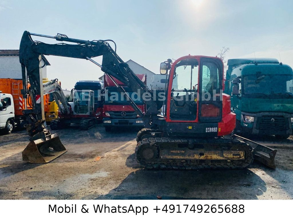 Leje en Volvo ECR88D *Vertsellausleger/Schwenk/Schnellwechsler  Volvo ECR88D *Vertsellausleger/Schwenk/Schnellwechsler: billede 8