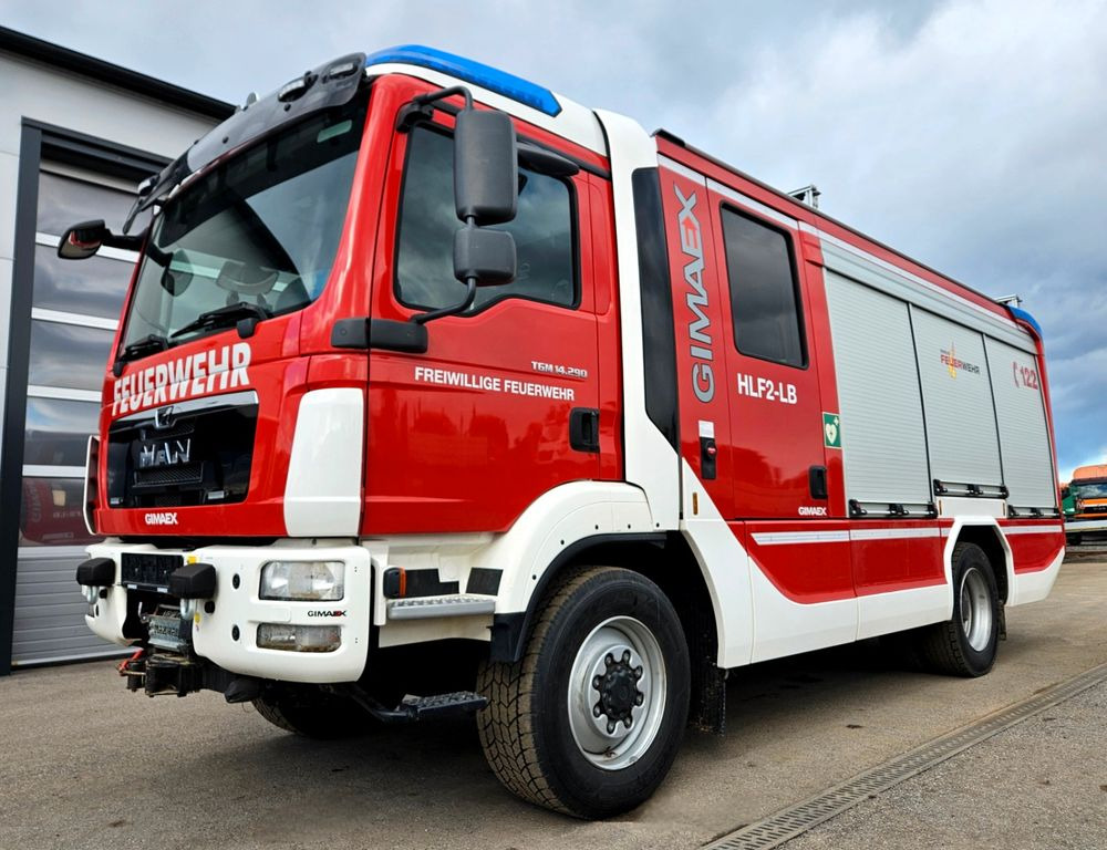 MAN TGM 13.290 4x4 BL Feuerwehr HLF2-LB Gimaex - Lastbil: billede 1 MAN TGM 13.290 4x4 BL Feuerwehr HLF2-LB Gimaex - Lastbil: billede 1