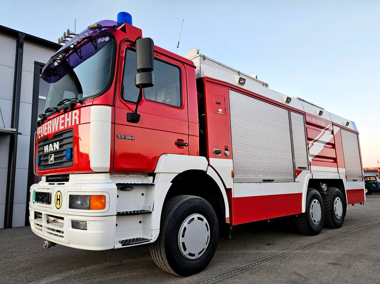MAN 33.364 6x6 Rosenbauer ULFA 3000 Feuerwehr - Brandbil: billede 1 MAN 33.364 6x6 Rosenbauer ULFA 3000 Feuerwehr - Brandbil: billede 1