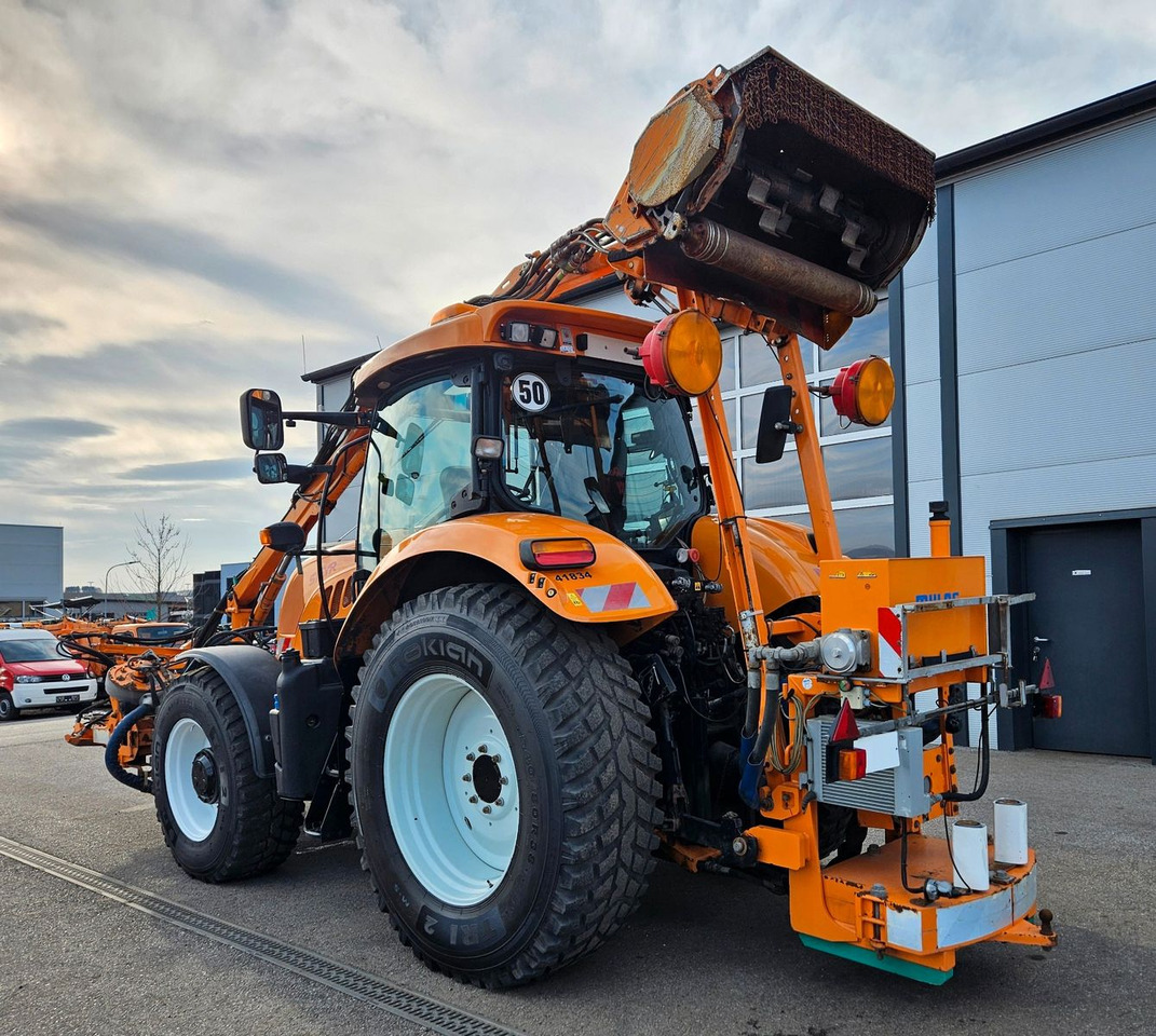 Steyr CVT 6130 Mulag MKM700 Mähkombination Kommunal - Kommunal traktor: billede 3 Steyr CVT 6130 Mulag MKM700 Mähkombination Kommunal - Kommunal traktor: billede 3