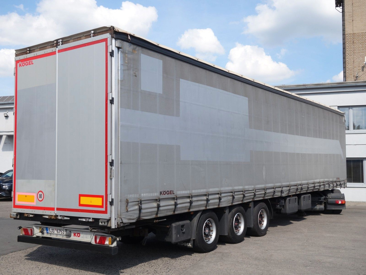 Kögel SN24 MEGA, Liftachse, SAF Achsen - Gardintrailer: billede 1 Kögel SN24 MEGA, Liftachse, SAF Achsen - Gardintrailer: billede 1