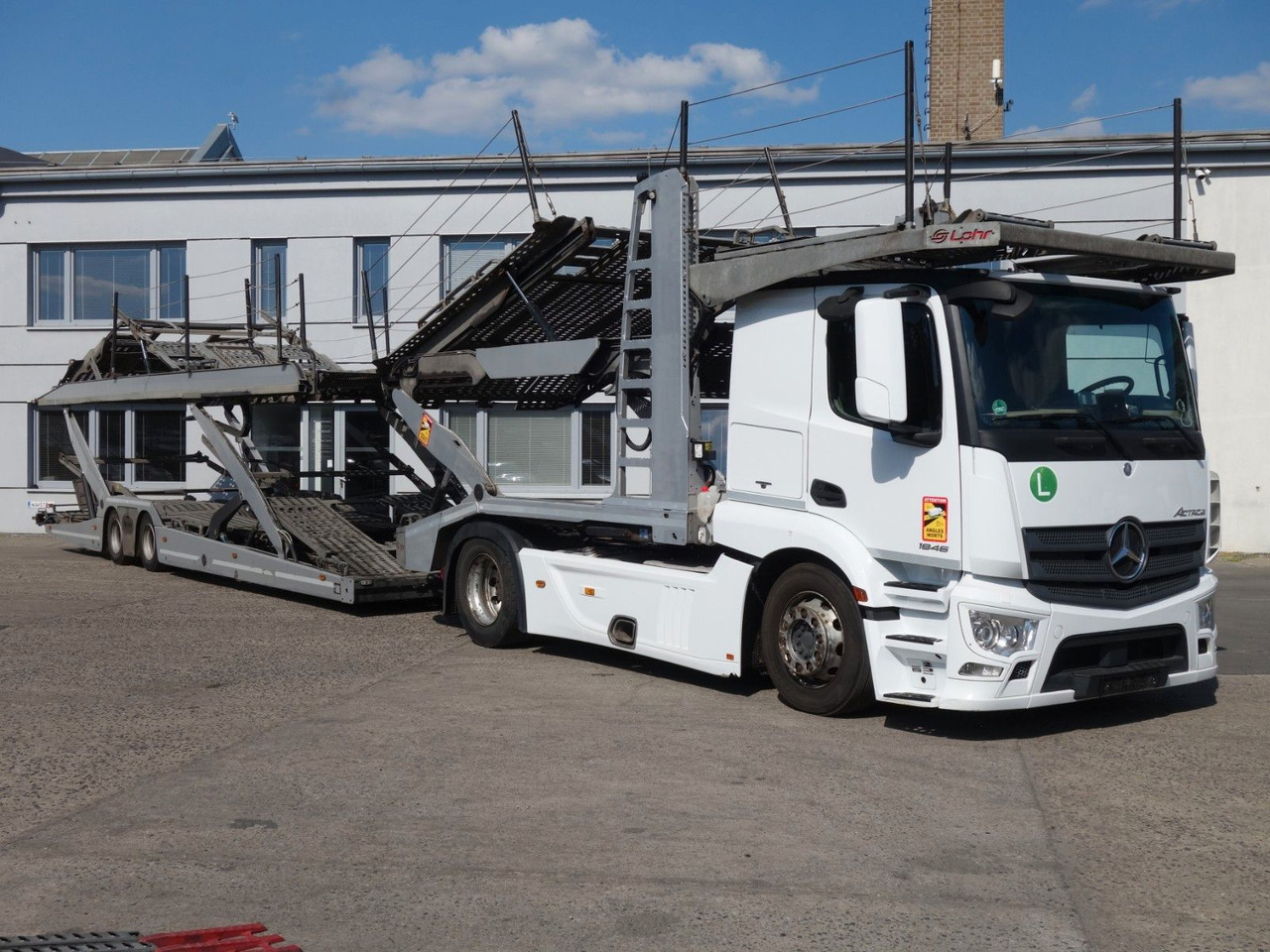 Mercedes-Benz Actros 1846 mit Euro LOHR, VDI Certificate - Biltransportør lastbil: billede 2 Mercedes-Benz Actros 1846 mit Euro LOHR, VDI Certificate - Biltransportør lastbil: billede 2