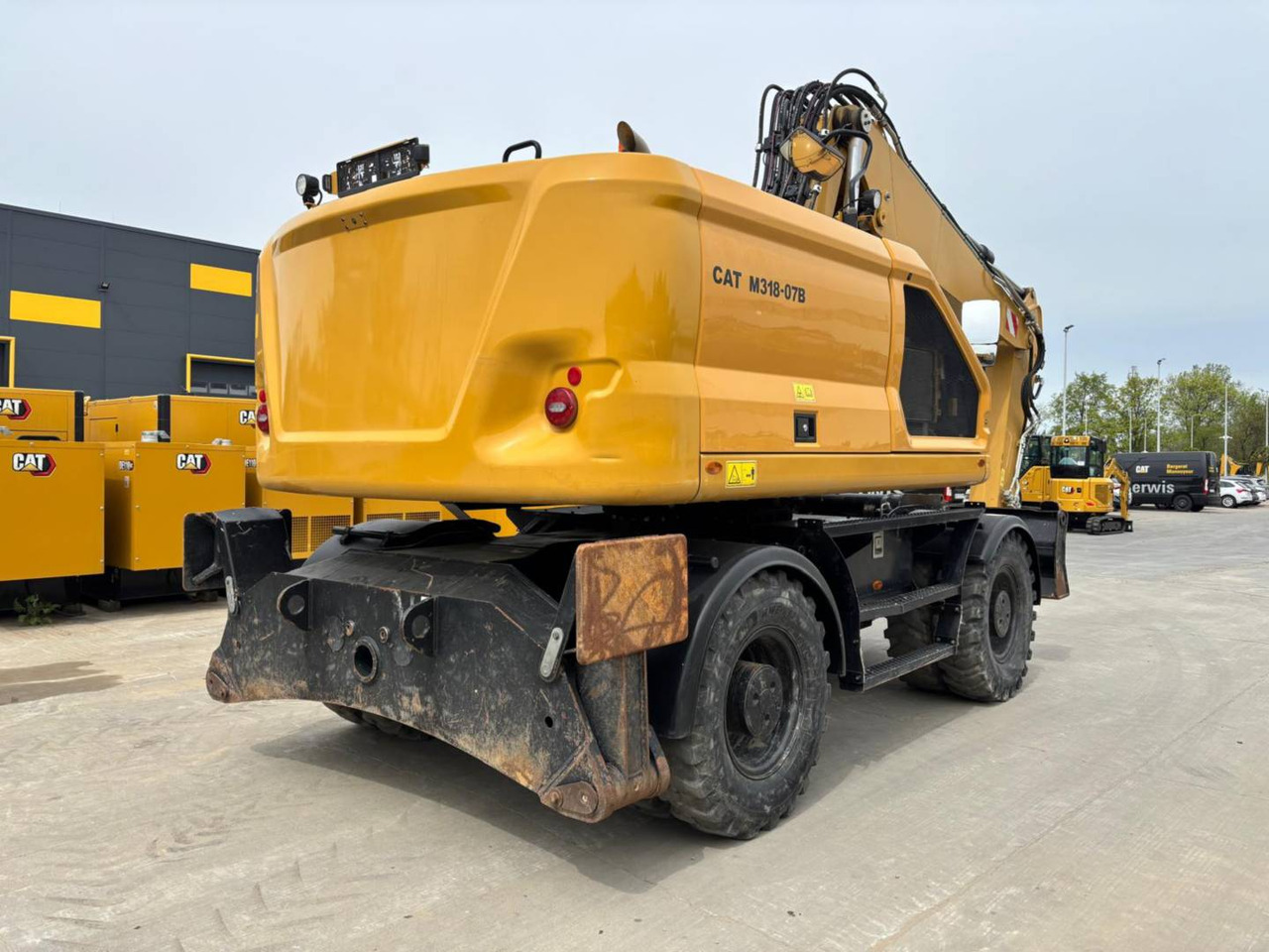 CAT M318 - Hjulgravemaskine: billede 4 CAT M318 - Hjulgravemaskine: billede 4