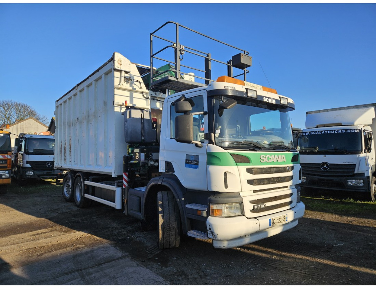 Scania P360 6x2 steering axle lenk Tipper Crane Fassi F175A - Tipvogn lastbil, Lastbil med kran: billede 3 Scania P360 6x2 steering axle lenk Tipper Crane Fassi F175A - Tipvogn lastbil, Lastbil med kran: billede 3