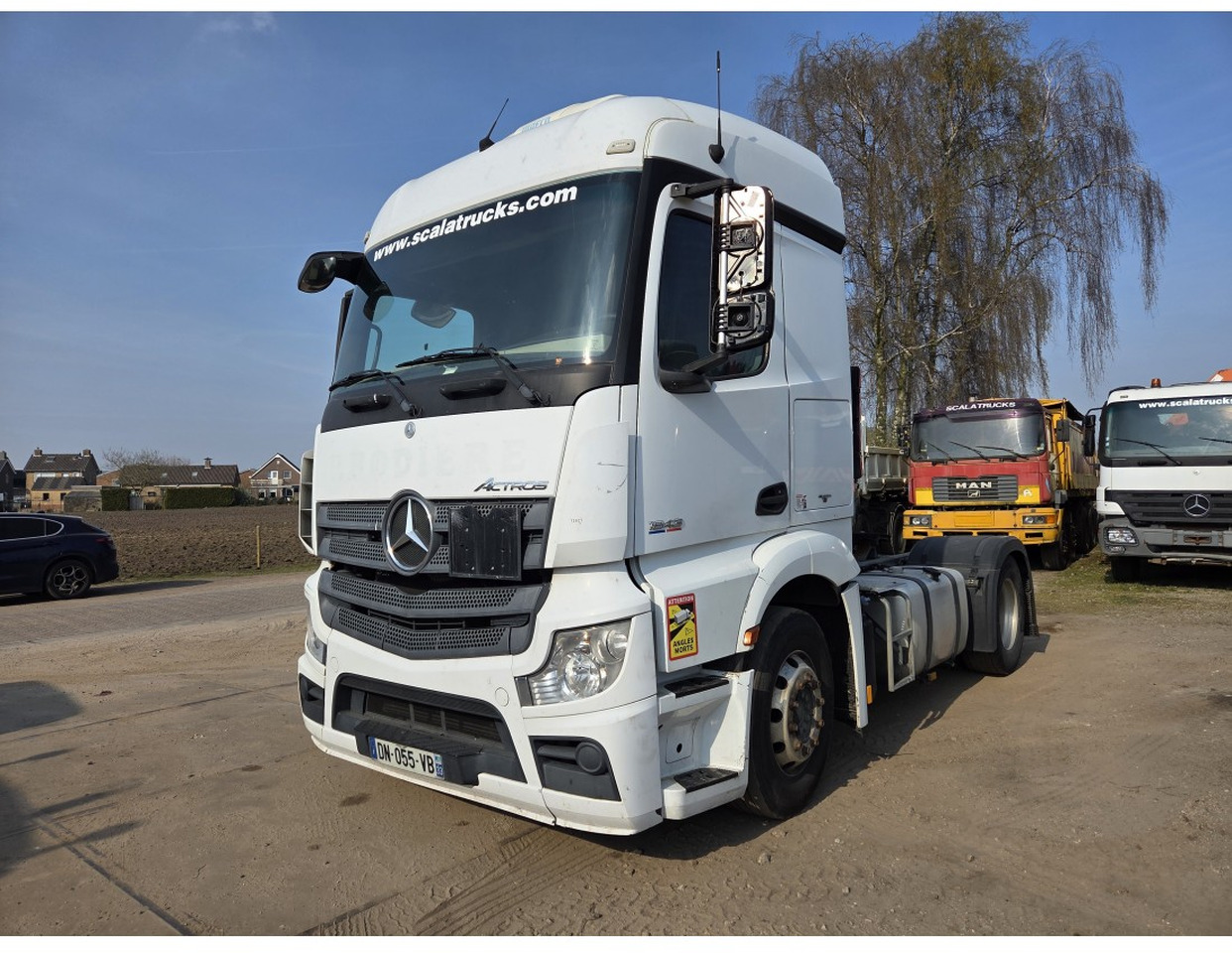 Mercedes Actros 1843 4X2 StreamSpace Retarder Parking Air conditioning PTO - Trækker: billede 1 Mercedes Actros 1843 4X2 StreamSpace Retarder Parking Air conditioning PTO - Trækker: billede 1
