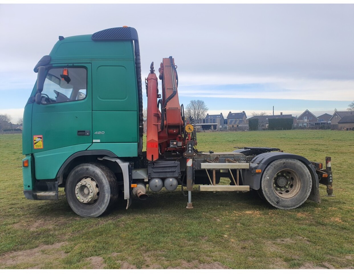 VOLVO FH 420 4X2 EURO 3 CRANE EFFER 25T 13M REMOTE CONTROL MANUAL RETARDER - Trækker: billede 3 VOLVO FH 420 4X2 EURO 3 CRANE EFFER 25T 13M REMOTE CONTROL MANUAL RETARDER - Trækker: billede 3