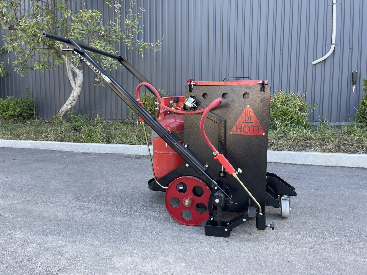 TICAB Mini Crack Sealing Machine , Hand Push Crack Fill Machine, Manufacturer, - Emulsionssprøjte: billede 3 TICAB Mini Crack Sealing Machine , Hand Push Crack Fill Machine, Manufacturer, - Emulsionssprøjte: billede 3