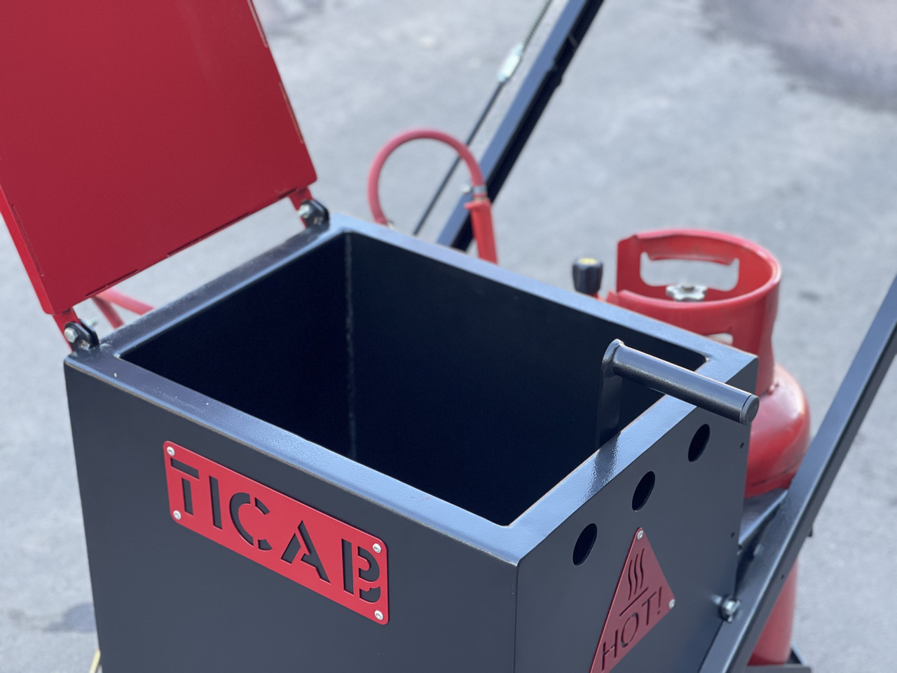 TICAB Mini Crack Sealing Machine , Hand Push Crack Fill Machine, Manufacturer, - Emulsionssprøjte: billede 4 TICAB Mini Crack Sealing Machine , Hand Push Crack Fill Machine, Manufacturer, - Emulsionssprøjte: billede 4