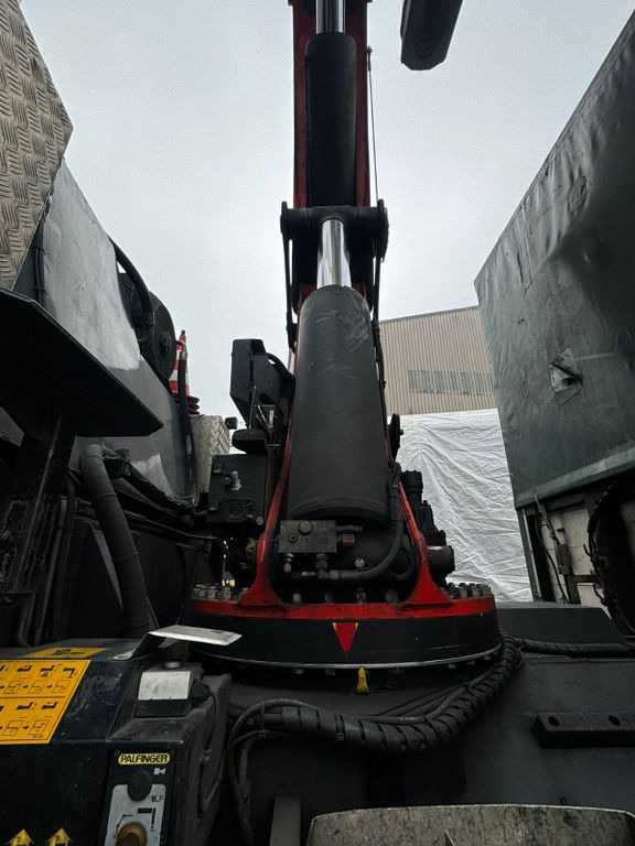 Lastbil med kran, Lastbil med presenning Volvo FH-480 10x4R, E5, Palfinger PK 100002, FlyJib: billede 11