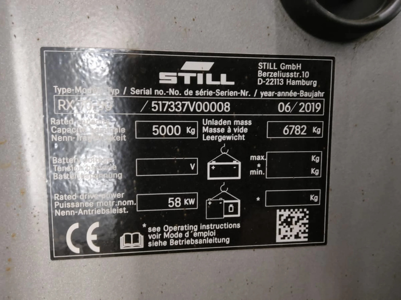 STILL RX70-50T - Gas gaffeltruck: billede 2 STILL RX70-50T - Gas gaffeltruck: billede 2