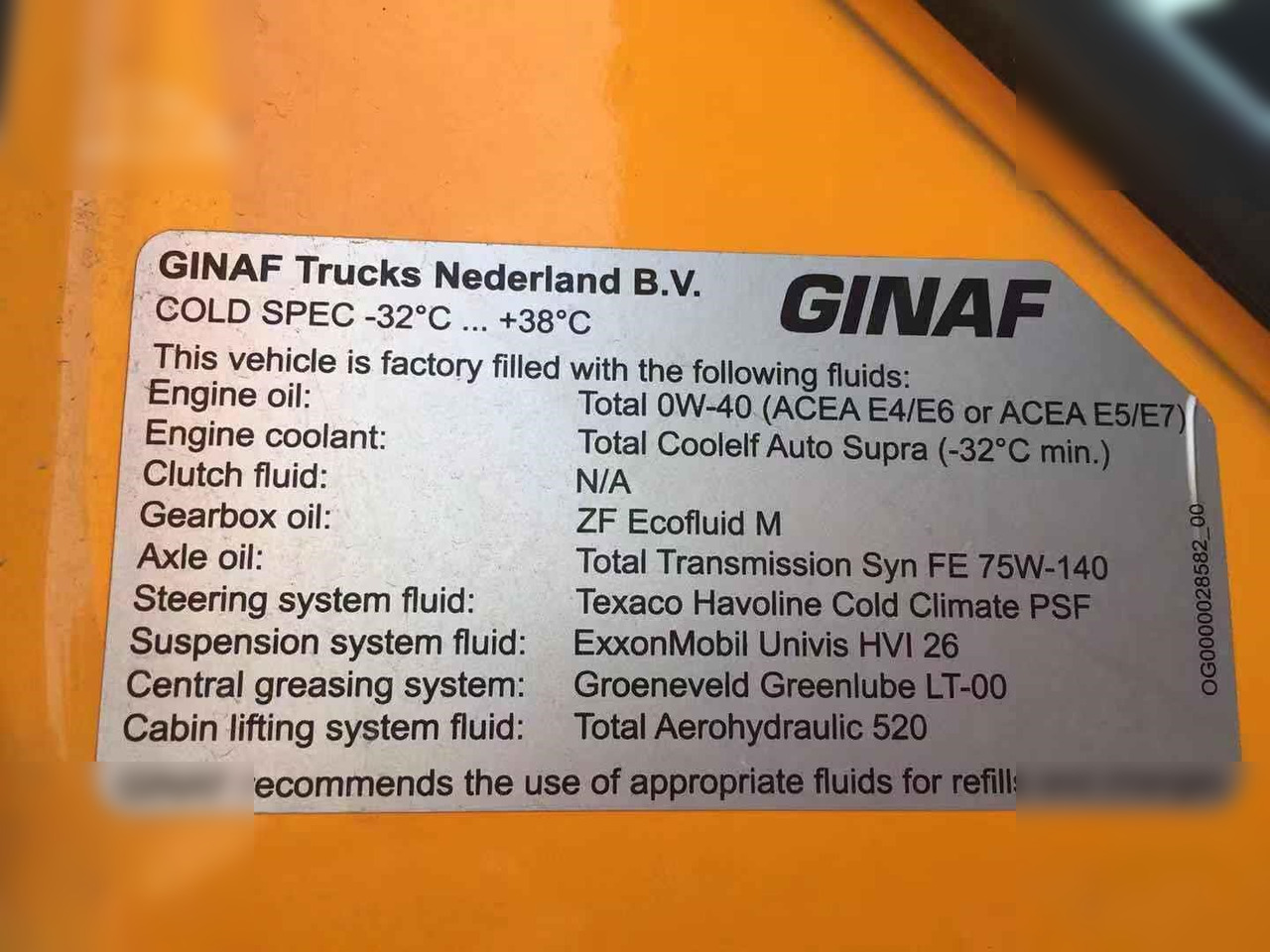 2014 GINAF HD5380T - Tipvogn lastbil: billede 3 2014 GINAF HD5380T - Tipvogn lastbil: billede 3