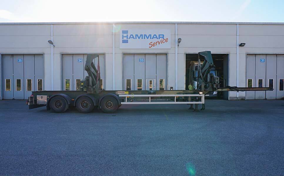 Hammar 195 S, Sideloader, 33 tonnes SWL (20'-40') - Containerbil/ Veksellad sættevogn: billede 1 Hammar 195 S, Sideloader, 33 tonnes SWL (20'-40') - Containerbil/ Veksellad sættevogn: billede 1