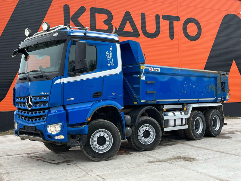 Mercedes-Benz Arocs 3251 8x4 RETARDER / FULL STEEL / BOX L=5605 mm - Tipvogn lastbil: billede 1 Mercedes-Benz Arocs 3251 8x4 RETARDER / FULL STEEL / BOX L=5605 mm - Tipvogn lastbil: billede 1