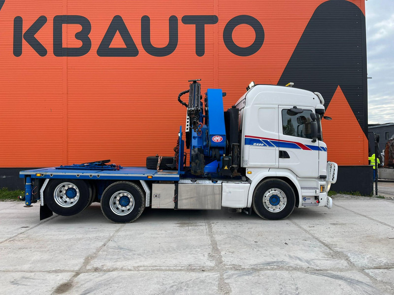 Scania G 490 6x2 HMF 5020 K6 + JIB / RETARDER - Lastbil med lad, Lastbil med kran: billede 5 Scania G 490 6x2 HMF 5020 K6 + JIB / RETARDER - Lastbil med lad, Lastbil med kran: billede 5