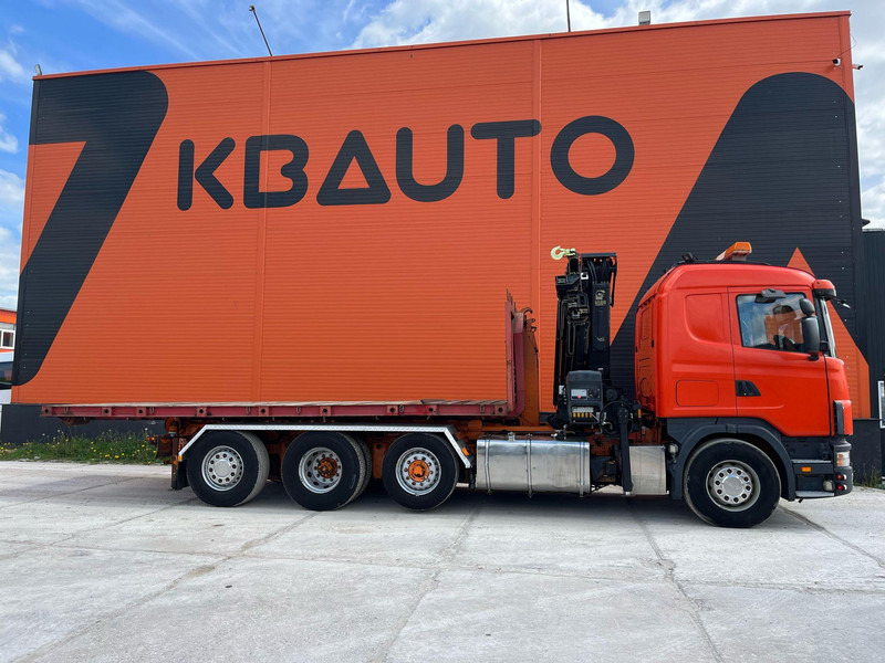 Scania R 144 8x2/4 HIAB 211EP-5 YEAR 2008 / HOOK LIFT L=5400 mm - Lastbil kroghejs, Lastbil med kran: billede 5 Scania R 144 8x2/4 HIAB 211EP-5 YEAR 2008 / HOOK LIFT L=5400 mm - Lastbil kroghejs, Lastbil med kran: billede 5