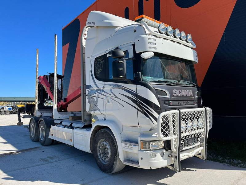 Scania R 580 6x4 EPSILON M12L97 / RETARDER - Tømmerbil, Lastbil med kran: billede 4 Scania R 580 6x4 EPSILON M12L97 / RETARDER - Tømmerbil, Lastbil med kran: billede 4