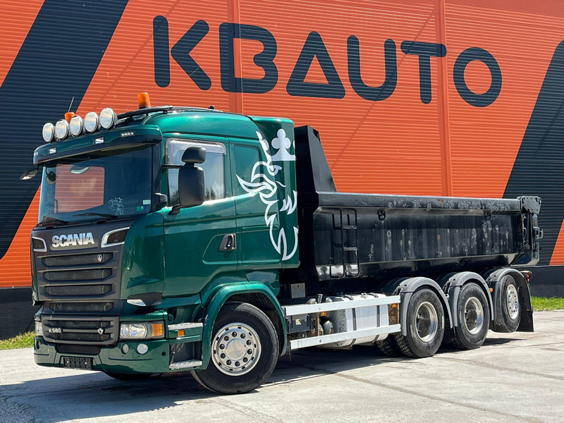 Scania R 580 8x4*4 RETARDER / BOX L=6092 mm - Tipvogn lastbil: billede 1 Scania R 580 8x4*4 RETARDER / BOX L=6092 mm - Tipvogn lastbil: billede 1