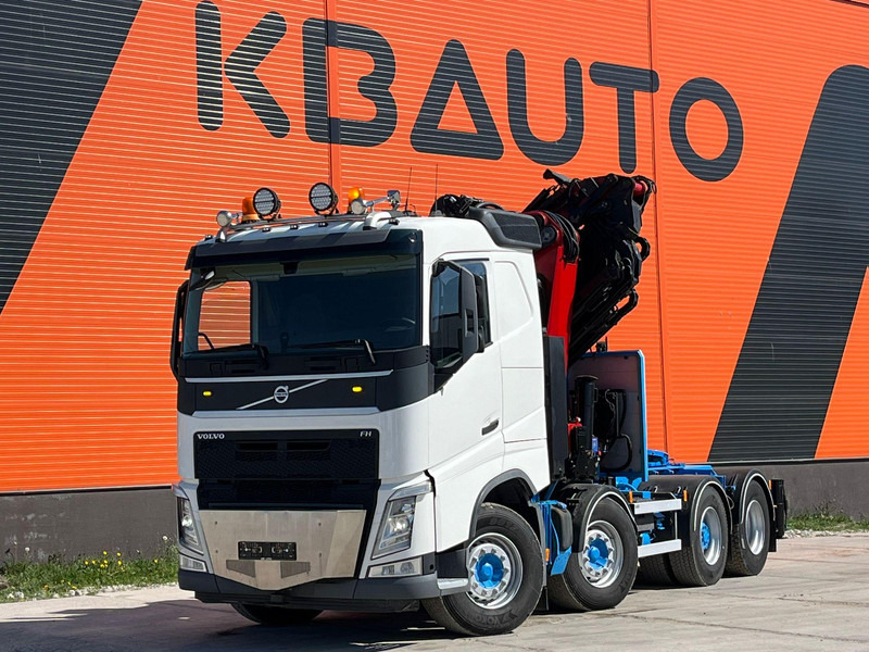 Volvo FH 500 8x2*4 HMF 6020 OK6 / JIB FJ1200 K6 / WINCH - Lastbil med lad, Lastbil med kran: billede 2 Volvo FH 500 8x2*4 HMF 6020 OK6 / JIB FJ1200 K6 / WINCH - Lastbil med lad, Lastbil med kran: billede 2