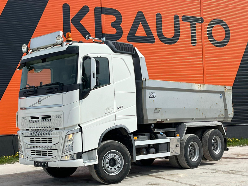 Volvo FH 540 6x4 RETARDER / TANDEM AXLE LIFT / BIG AXLES / BOX L=4745 mm - Tipvogn lastbil: billede 1 Volvo FH 540 6x4 RETARDER / TANDEM AXLE LIFT / BIG AXLES / BOX L=4745 mm - Tipvogn lastbil: billede 1