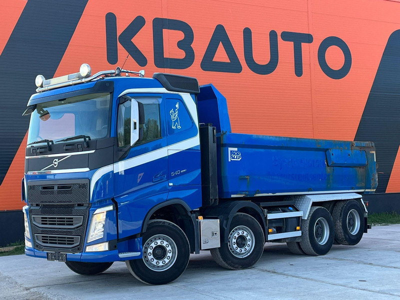 Volvo FH 540 8x4 TANDEM AXLE LIFT / BIG AXLES / BOX L=5712 mm - Tipvogn lastbil: billede 1 Volvo FH 540 8x4 TANDEM AXLE LIFT / BIG AXLES / BOX L=5712 mm - Tipvogn lastbil: billede 1