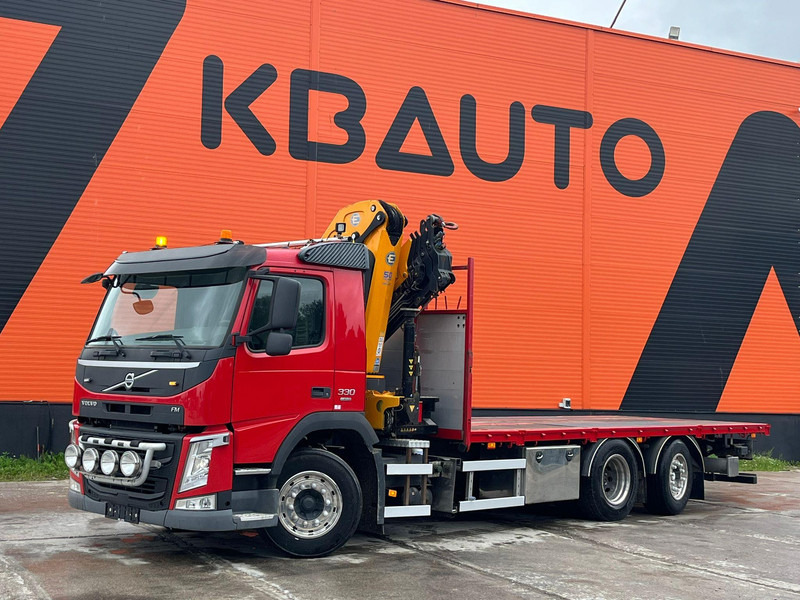 Volvo FM 330 6x2*4 EFFER 215/4S / PLATFORM L=6529 mm - Lastbil med lad, Lastbil med kran: billede 2 Volvo FM 330 6x2*4 EFFER 215/4S / PLATFORM L=6529 mm - Lastbil med lad, Lastbil med kran: billede 2