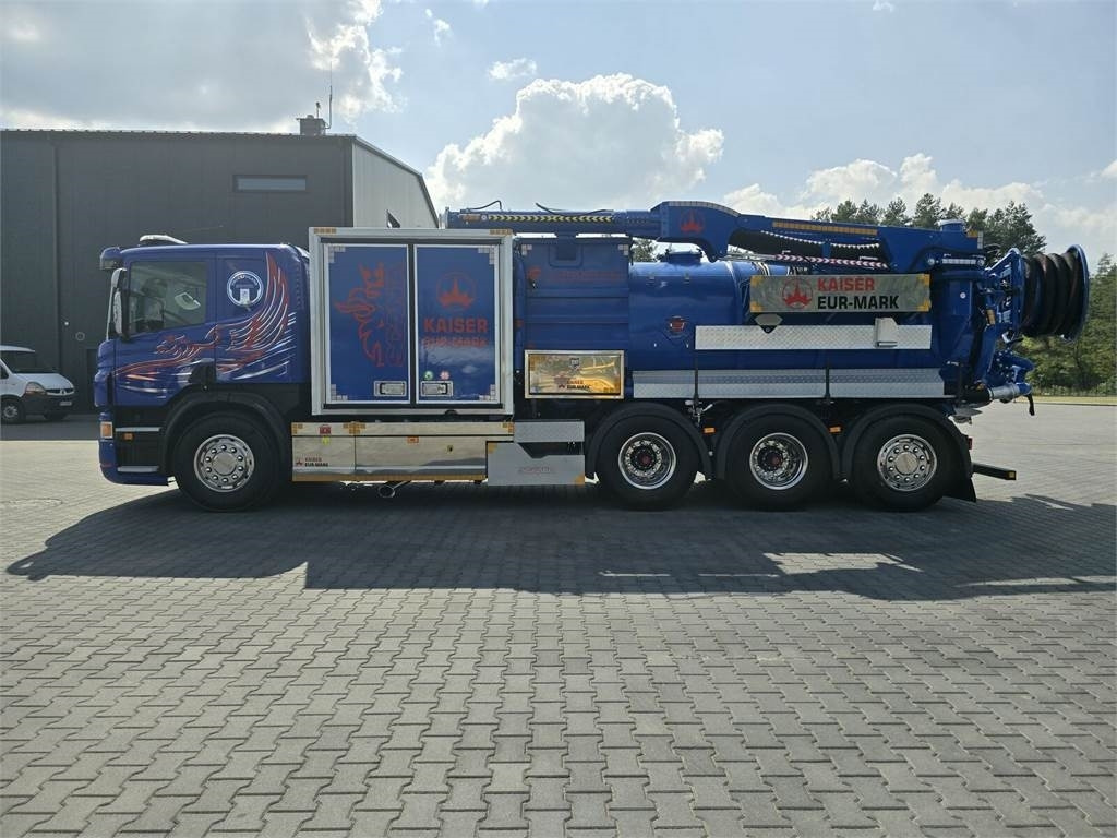 Scania KAISER EUR-MARK PL 8 Vacuum suction-blowing loader - Gravemaskine: billede 4 Scania KAISER EUR-MARK PL 8 Vacuum suction-blowing loader - Gravemaskine: billede 4